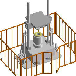 Safety Fence for Dorp Tester and Shock Tester